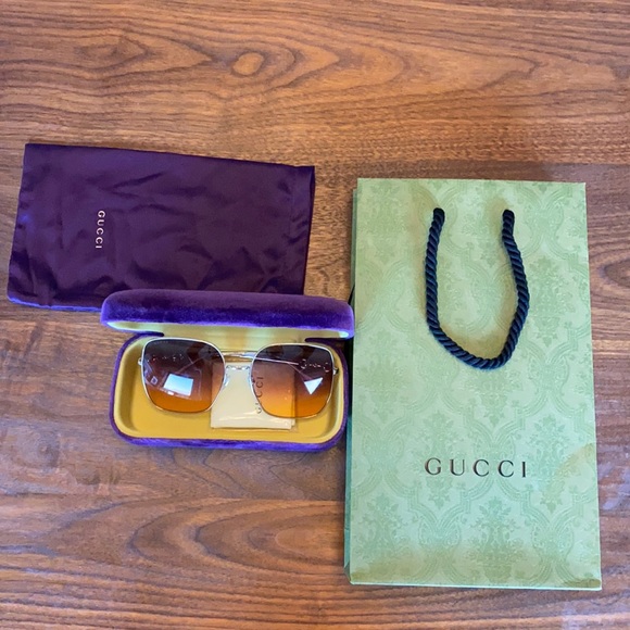 Gucci Gradient Squares Sunglasses